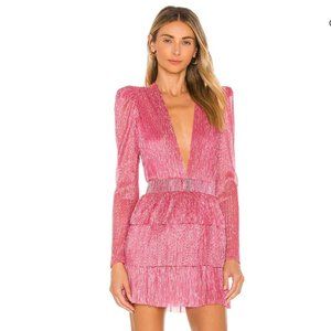 Hot Pink Size 4 - Sabina Musayev X REVOLVE Carry Mini Dress